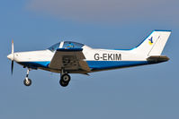 G-EKIM @ EGBP - Visitor to Kemble on a perfect February day. - by MikeP