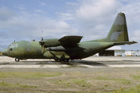 69-6580 @ CYYR - 317th MAW C-130E rests at CFB Goose Bay - by FBE