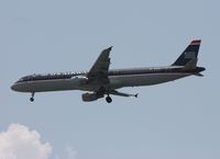 N163US @ TPA - US Airways A321 - by Florida Metal