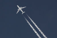 UNKNOWN @ NONE - plain white A330 cruising high - by FBE