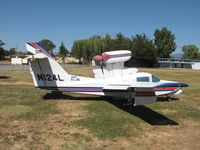 N124L - 1986 Aerofab Inc LAKE LA-250 @ old Natural HS Field for 30th annual Clear Lake Splash-In (Lakeport, CA) - by Steve Nation