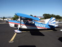 N345AS @ 1O2 - Livermore, CA-based1980 Bellanca 8KCAB visiting at Lampson Field - by Steve Nation