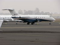N533FX @ KAPC - FlexJet 2007 Bombardier BD-100-1A10 visiting wine country - foggy morning - by Steve Nation