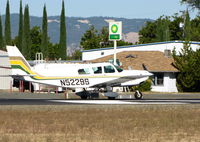 N5229S @ 1O2 - 1970 Piper PA-32-300 Cherokee 6 arriving on RW 10 from Healdsburg - by Steve Nation