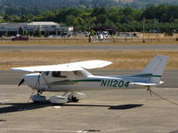 N11204 @ KUKI - 1973 Cessna 150L - by Steve Nation