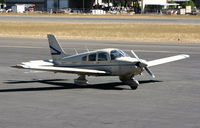 N82779 @ KUKI - KDVO-based 980 Piper PA-28-181 tied down on visitor's ramp @ KUKI - by Steve Nation