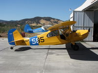N84750 @ 1O2 - Hmmm ... Locally-based 1946 Aeronca 7AC painted as U.S. Navy-585 with 7BCM on tail - by Steve Nation