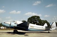 N403T @ VNC - Learstar executive conversion of C-60 Lodestar as seen at Venice in November 1979. - by Peter Nicholson