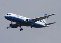 N460UA @ TPA - United A320 - by Florida Metal