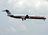 N483A @ TPA - American MD-82 - by Florida Metal