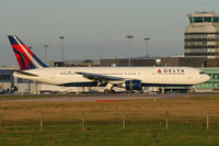 N178DN @ EGCC - Displaying the latest Delta colour scheme. - by MikeP