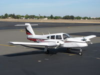 N9VZ @ KSAC - Locally-based 1980 Piper PA-44-180 at general aviation terminal - by Steve Nation
