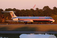 N7542A @ ORF - American Airlines N7542A (FLT AAL1187) on takeoff roll on RWY 23 enroute to Dallas/Ft Worth Int'l (KDFW) in nice evening light. - by Dean Heald