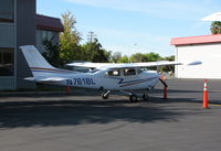 N761BL @ KSAC - Southern California-based 1977 Cessna T210M parked at jet center - by Steve Nation