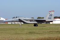 80-0029 @ LFI - USAF McDonnell Douglas F-15C Eagle 80-0029 of the 71st FS Ironmen, based here at Langley AFB, taxiing to RWY 8 for departure. - by Dean Heald