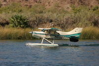 N6136T - Maule on the Parker Strip - by River Dave's Place