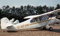 G-ATHK @ EGHP - This Aeronca 7AC Champion was present at the 1976 Popham Fly-In. - by Peter Nicholson