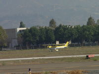 N714ZB @ POC - Starting to roll on 26R - by Helicopterfriend