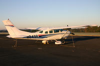 N649R @ KEHO - Covered in a light frost and lit by a pink sunrise on a clear cold morning. - by Jamin