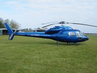 G-TOPC - Ecureuil at Hinton-in-the-Hedges airfield