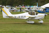 G-CCJX @ EGHP - Pictured during the 2009 Microlight Trade Fair. - by MikeP
