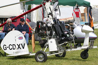 G-CDXV @ EGHP - Pictured during the 2009 Microlight Trade Fair. - by MikeP