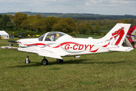 G-CDYY @ EGHP - Pictured during the 2009 Microlight Trade Fair. - by MikeP