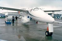 N281PR @ LFPB - Scaled Composites (Rutan) 281 Proteus at the Aerosalon 1999, Paris - by Ingo Warnecke