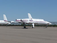 N641SE @ KAVQ - One of 6 Beech Starships at Marana (Avra Valley) - by Steve Hambleton