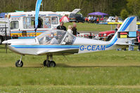 G-CEAM @ EGHP - Pictured during the 2009 Microlight Trade Fair. - by MikeP