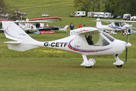 G-CETF @ EGHP - Pictured during the 2009 Microlight Trade Fair. - by MikeP