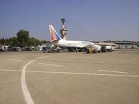 EI-DTV @ LGKR - On the Apron - by cildaerum