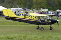 G-CFDK @ EGHP - Pictured during the 2009 Microlight Trade Fair. - by MikeP