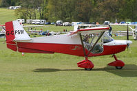 G-CFSW @ EGHP - Pictured during the 2009 Microlight Trade Fair. - by MikeP