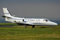 OY-EVO @ EGGP - Cessna 550 Citation Bravo - by Chris Hall