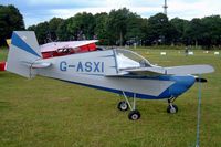 G-ASXI @ EGBP - Tipsy T.66 Nipper 3 [56] Kemble~G 09/07/2004. PFA Fly In 2004 Kemble UK. - by Ray Barber