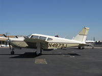 N4973J @ SZP - 1968 Piper PA-28R-180 ARROW, Lycoming IO-360-B1E 180 Hp - by Doug Robertson