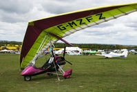 G-MZFZ @ EGHP - Pictured during the 2009 Microlight Trade Fair. - by MikeP