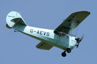 G-AEVS @ EGBR - AERONCA 100. A popular subject at every Real Aeroplane Company event and seen here at Breighton's Auster Fly-In & 'At Home Day'. - by Malcolm Clarke