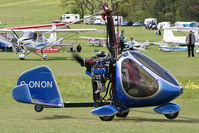 G-ONON @ EGHP - Pictured during the 2009 Microlight Trade Fair. - by MikeP