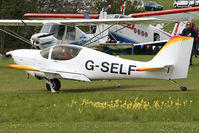 G-SELF @ EGHP - Pictured during the 2009 Microlight Trade Fair. - by MikeP