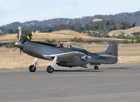 N51WY @ VCB - 2005 Andrews Anthony THUNDER MUSTANG taxiing @ Gathering of Mustangs event - by Steve Nation