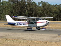 N61640 @ VCB - 1975 Cessna 172M taxiing for take-off @ Gathering of Mustangs event - by Steve Nation