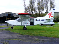 G-VANX @ EGCT - Gippsland GA-8 Vanair - by Chris Hall