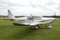 G-CDCT @ FISHBURN - Cosmik Aviation Ltd EV-97 TeamEurostar UK. At Fishburn Airfield, Co Durham, UK in 2007. - by Malcolm Clarke
