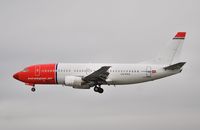 LN-KKQ @ EIDW - Norwegian Air Shuttle - (only half dressed) - by Noel Kearney