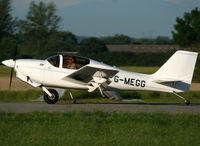 G-MEGG @ LFBR - On take off after Air Expo Airshow 2009 - by Shunn311