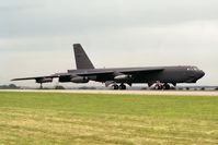 59-2570 @ EGDM - Boeing B-52G Stratofortress'Old Baldy' from 2 BW Barksdale AFB, Louisiana and seen at the Battle of Britain Airshow, A&AEE, Boscombe Down in 1990. - by Malcolm Clarke