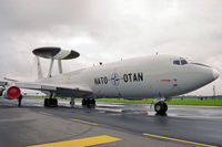 LX-N90445 @ EGXW - Boeing E-3A Sentry from NAEWF, Geilenkirchen and seen at RAF Waddington's Photocall 94. - by Malcolm Clarke