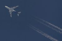 UNKNOWN @ NONE - Giant (Atlas) B747-400 cruising high - by FBE